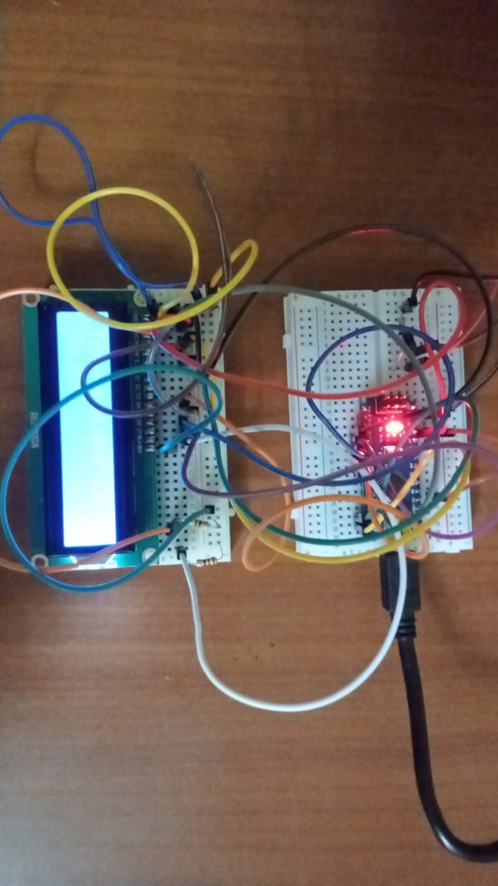 Thermometer using Arduino Nano Microcontroller