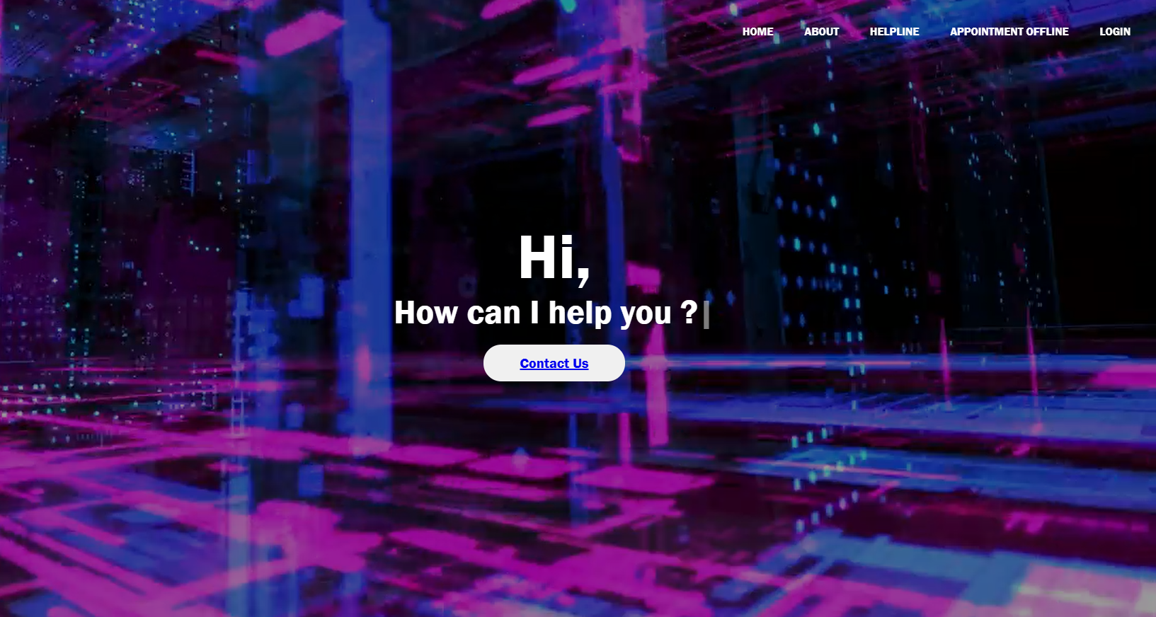 Depression Detector Website