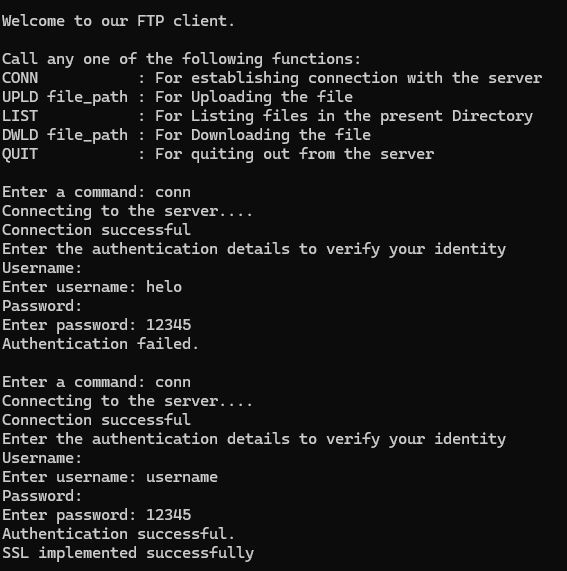FTP-Server-with-SSL-Implementation